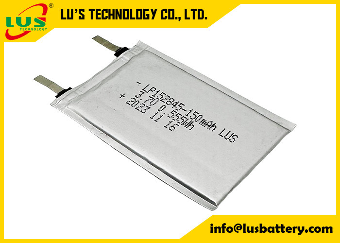 LP152845 3.7V batteria ricaricabile polimerizzata agli ioni di litio 150mah batteria LiPo LP152845 3.7V