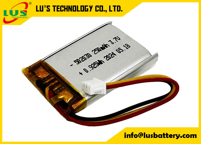 Batteria al litio polimerico LP502030 3.7V Batteria al litio polimerico LP502030 3.7V OEM