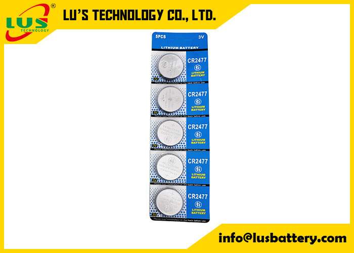 CR2477 3V batterie a cella di litio sostituzione per CR2477-T5 batteria 3.0V batterie a litio PLC 1100mah