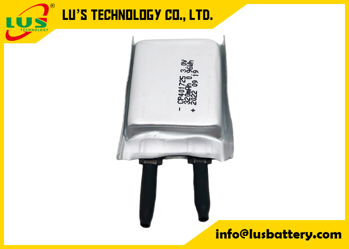 CP401725 Batteria monouso Li-MnO2 3.0V Ultra-sottile LiMno2 Soft Battery pass CB
