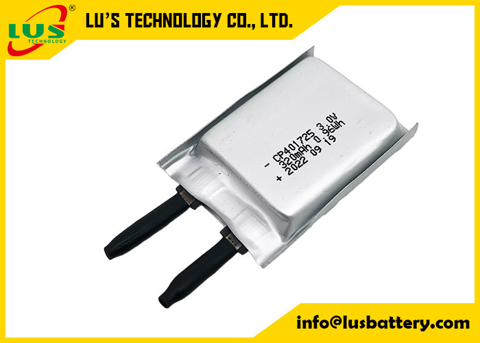 CP401725 Batteria monouso Li-MnO2 3.0V Ultra-sottile LiMno2 Soft Battery pass CB