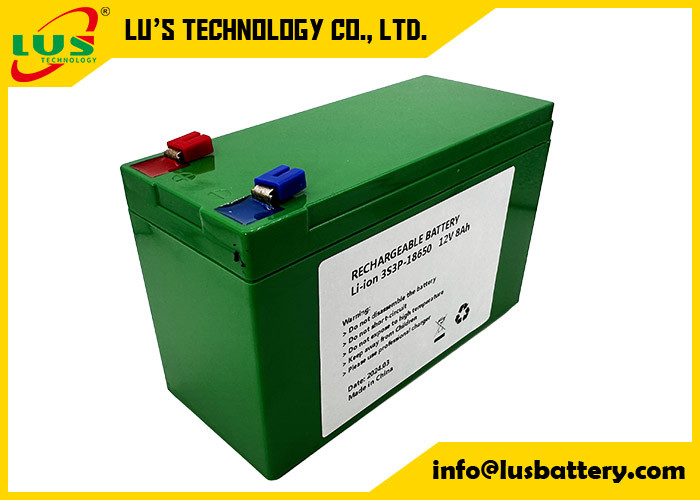 Batteria ricaricabile da 12V 8Ah per energia solare/eolica batterie agli ioni di litio 12 volt 8ah