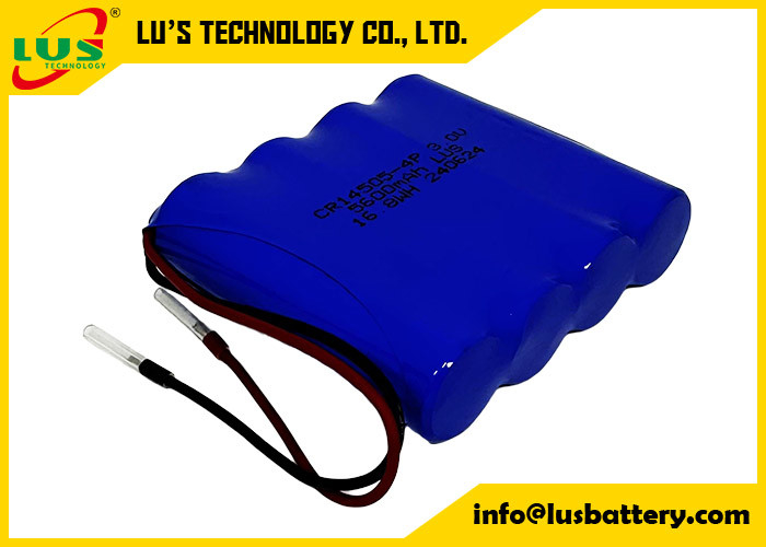 Batteria AA CR14505-4P Batteria al litio primaria CR14505 3,0 volt 5600mah Personalizzazioni