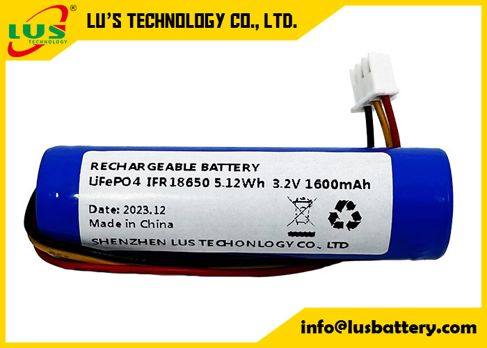 18650 Batteria 1500mAh 3.2V ricaricabile Lifepo4 Batteria OEM IFR18650 1.5ah batteria al litio