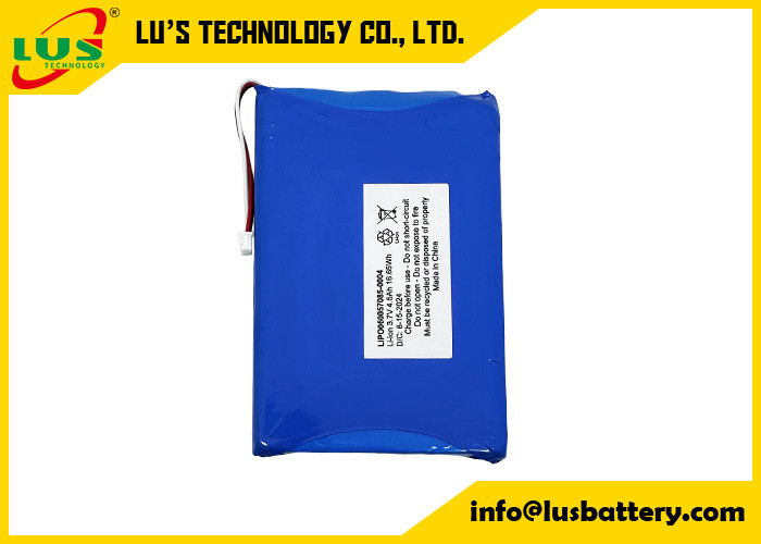 Lp605785 Batterie polimeriche agli ioni di litio Personalizzazioni PL605785 Batteria ricaricabile a Lipo-3.7 V/4500mAH