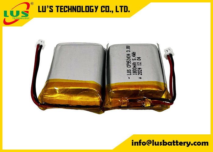 Batteria al diossido di litio e manganese CP952434 Batteria al litio a pacchetto morbido 1800mah batteria a 3,0 volt