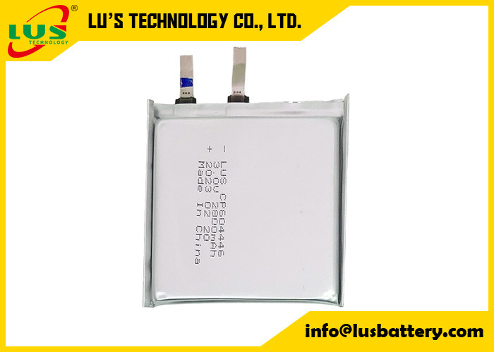 Cp604446 Limno2 Pocket Cell 3,0 volt batteria al litio da 2800mah Cp604446 batteria a celle primarie