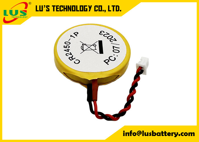 Batterie di monete al litio CR2450 3v 600mah Batterie a cella di monete al litio per etichette elettroniche Servizio OEM