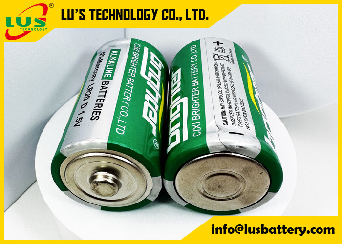 Dimensione D batteria a celle secche 1.5V Batteria alcalina AM1 batteria a celle alcaline LR20 batteria 1.5Volt