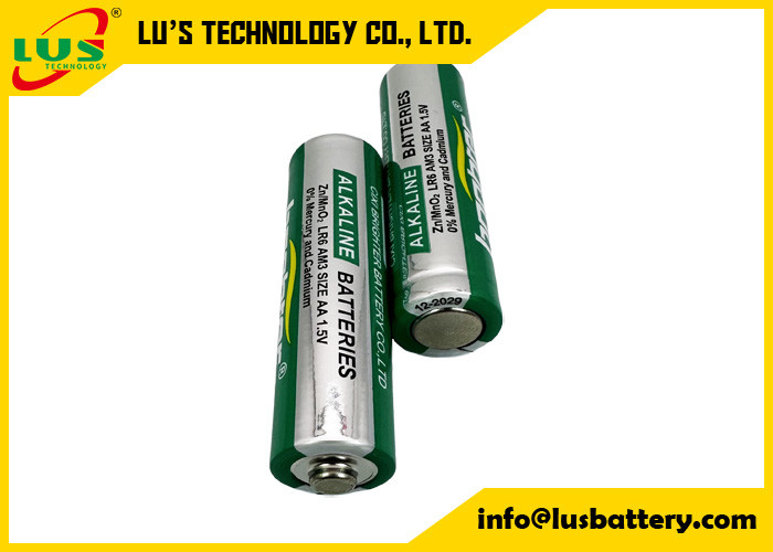 Batteria alcalina batteria AA 1.5V AM3 LR6 batteria alcalina 1.5 volt batteria primaria