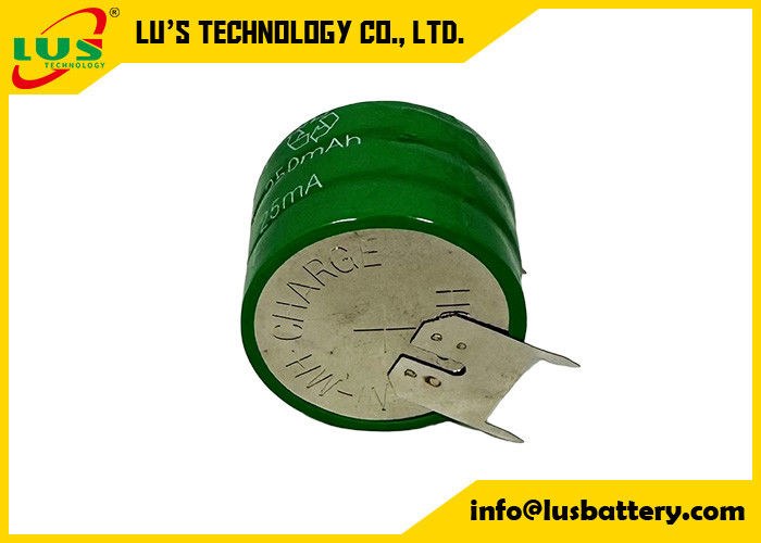 Batteria NiMH 250H 1.2V 250mAh con cella a bottone ricaricabile batteria NiMH 3.6V batteria nimh