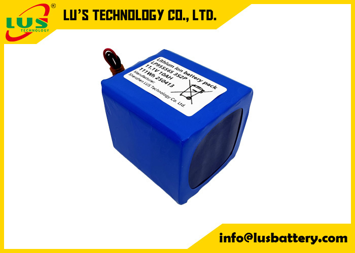 Batteria ai polimeri di litio 3.7V 5000mAh LP955565 pacco batteria lipo 3S2P batteria 11 volt 10AH