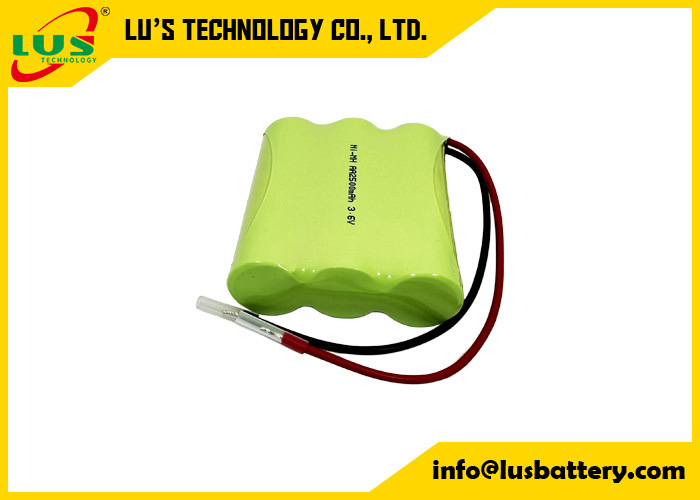 Batteria formato AA 2500mAh 3.6V NiMH ricaricabile OEM fabbrica di batterie NiMH