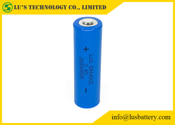ER14505 le batterie eliminabili della batteria 3.6v 2400mah del cloruro di tionile del litio di dimensione l'aa 3,6 la V 2.4Ah graduano l'aa secondo la misura