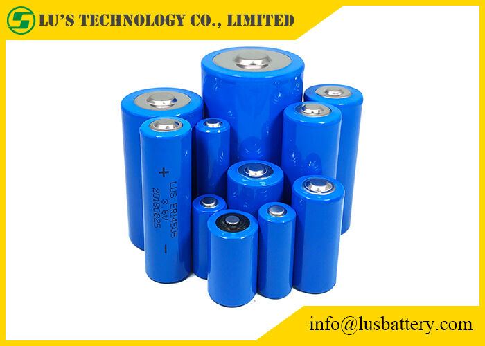 ER14505 le batterie eliminabili della batteria 3.6v 2400mah del cloruro di tionile del litio di dimensione l'aa 3,6 la V 2.4Ah graduano l'aa secondo la misura