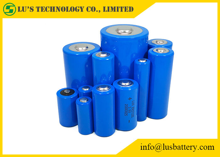 Stoccaggio di conteggio pratico ER17335 1900mah 3.6V delle cellule 30C del cloruro di tionile del litio
