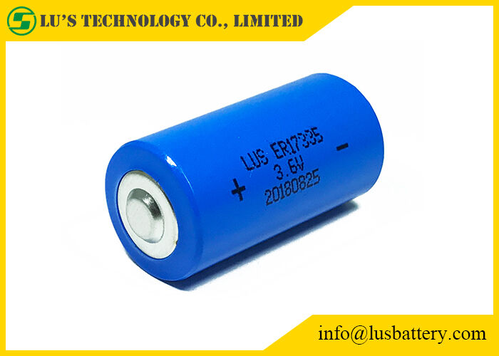 Stoccaggio di conteggio pratico ER17335 1900mah 3.6V delle cellule 30C del cloruro di tionile del litio