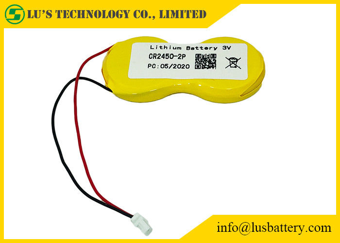 Cellula del bottone del litio di ECR2450 Limno2 1200mah 3v per le etichette