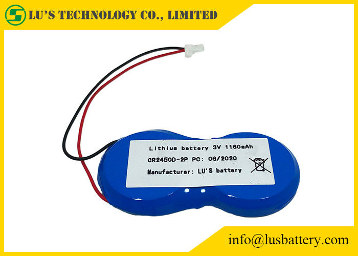 Le batterie della moneta CR2450 del litio forniscono il potere affidabile duraturo in vario CR dei dispositivi CR2450 2450 batterie al litio 3V