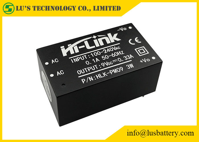 Alimentazione elettrica del convertitore di tensione di Dc9v Hlk PM09 5v3w 110v a 220v