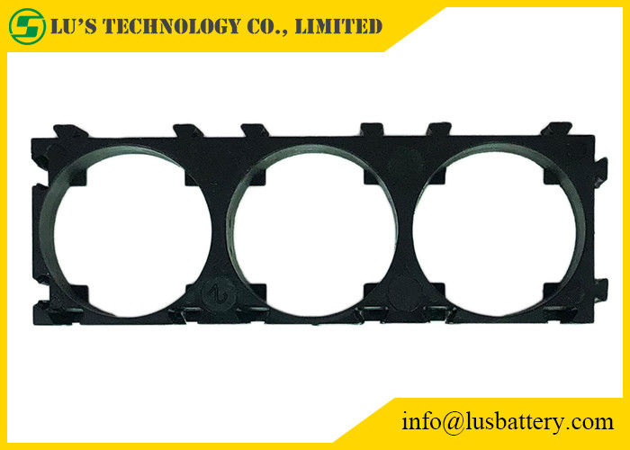 PC 3P dell'ABS nero del distanziatore del supporto 1*3 della batteria di colore 21700