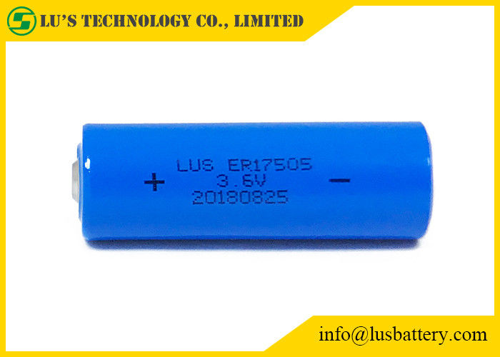 3.6V 3400mah Li Socl 2 batterie di dimensione Lisocl2 della batteria al litio ER17500 A