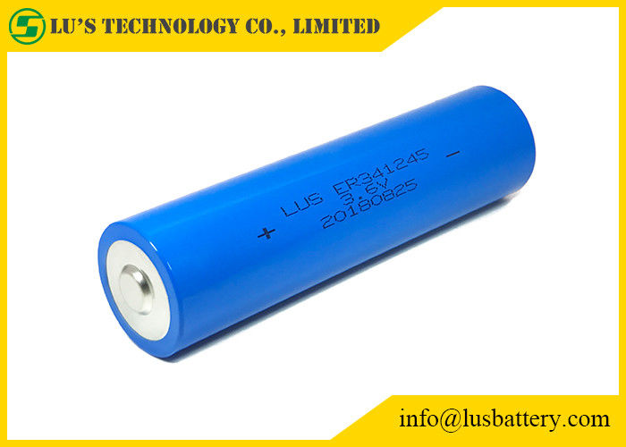 Tipo batteria di DD di ER341245 3.6V 35AH del cloruro di tionile del litio lungamente che funzionamento tempo