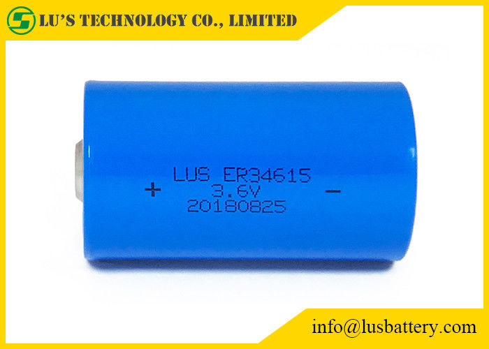 batteria di conteggio pratica di dimensione D Lisocl2 della batteria del cloruro di tionile del litio di 3.6V 13.0Ah