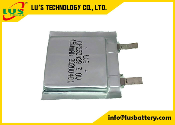 Batteria primaria flessibile CP253428 del polimero di 450mah LiMnO2 per l'etichetta dell'iniezione