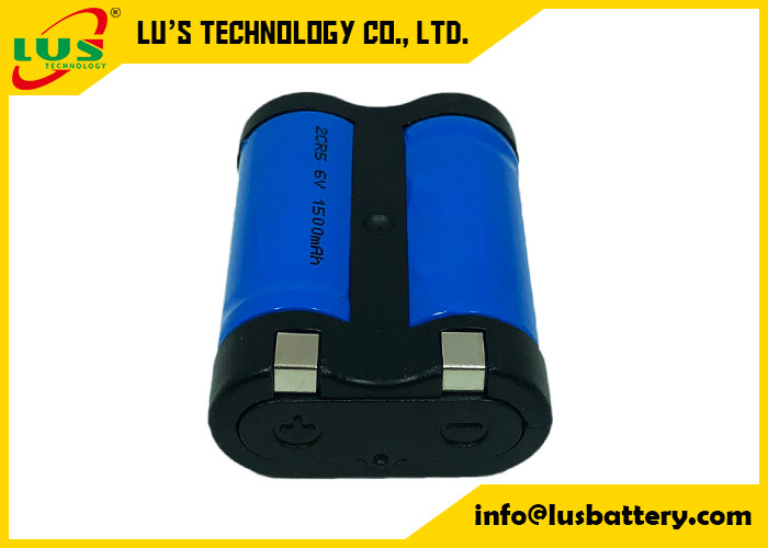6,0 volt della batteria al litio 2CR5 3V 1500mah EL2CR5BP 6v DL245 del litio di batteria della macchina fotografica