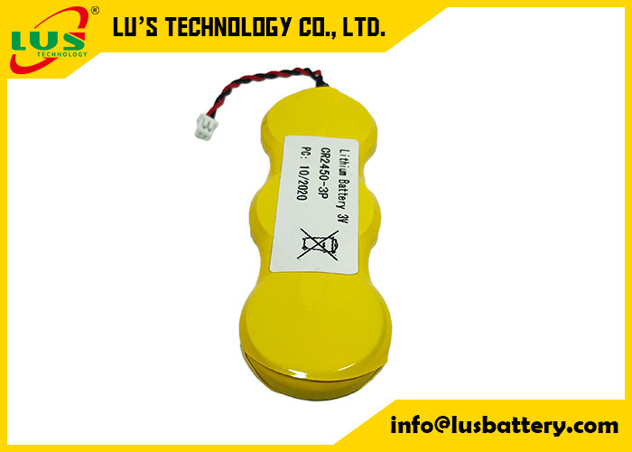 batteria 1800mah delle cellule del bottone di 3P CR2450 per le etichette di scaffale elettroniche di SES Imagotag