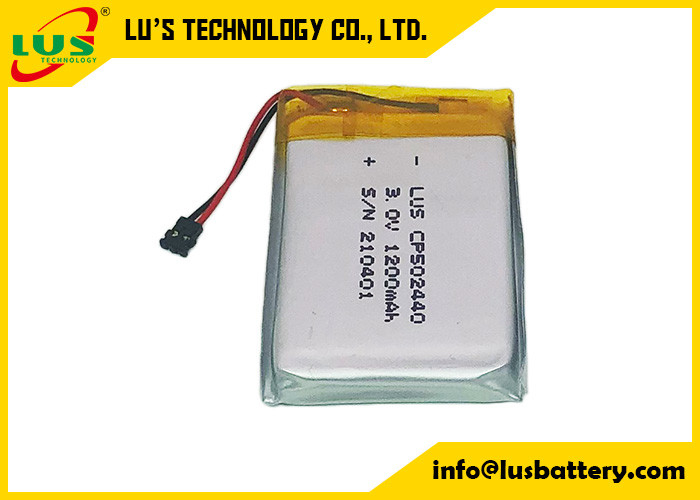batteria CP502440 del litio Mno2 di 3.0V 1200mAh per i prodotti di RTLS