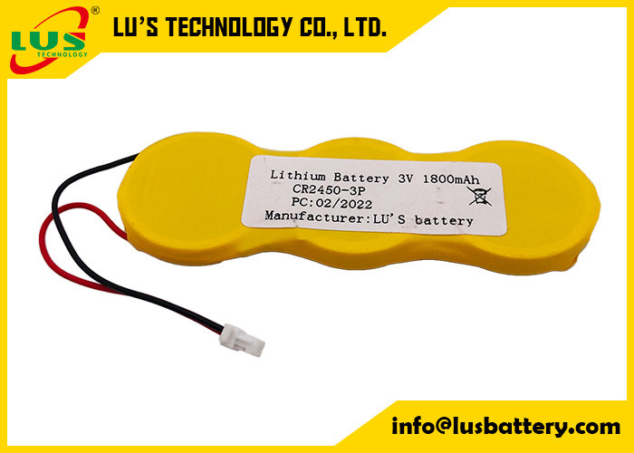 cellula Cr2477 3v 3000mah del litio della batteria al litio di 3p 3.0v per il calcolatore dell'orologio
