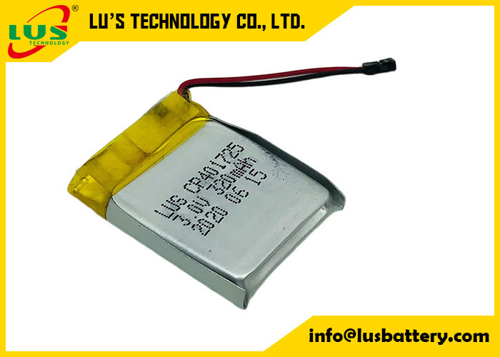 batteria di 3V 320mah Limno2 con il connettore dei cavi per l'applicazione Smart Card del montaggio del PWB