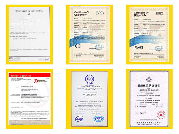 Porcellana Lu’s Technology Co., Limited Certificazioni